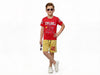 Kids half sleeve t-shirt and pant combo Design-K