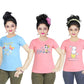 Girl's Cotton Sleeve T-shirt 3 Set (3 Years - 9 Years)