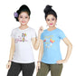 Girl's Cotton Sleeve T-shirt 2 Set (3 Years - 9 Years)