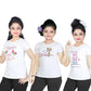 Girl's Cotton Sleeve T-shirt 3 Set (3 Years - 9 Years)
