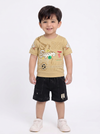 Kids half sleeve t-shirt and RFD-pant combo - Design Super5