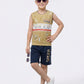 Kids half sleeve t-shirt and pant combo - Design SPEED
