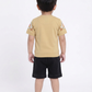 Kids half sleeve t-shirt and RFD-pant combo - Design Super5