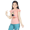 Girl’s Tiger Print Cotton Orange T-shirt (3 – 9 Years)