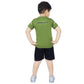 Toddler Boy's Cotton Short Half Sleeve T-Shirt and Short Combo Set (6 Months - 4 Years)