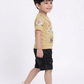 Kids half sleeve t-shirt and RFD-pant combo - Design Super5