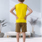 Kids half sleeve t-shirt and pant combo - Design Think29
