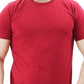 Men’s Short Sleeve Cotton Red T-shirt
