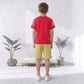 Kids half sleeve t-shirt and pant combo