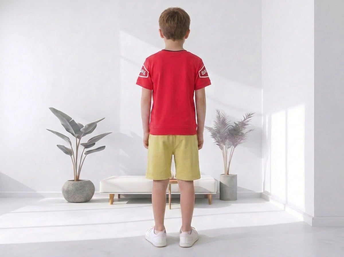 Kids half sleeve t-shirt and pant combo