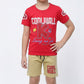 Kids half sleeve t-shirt and pant combo