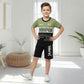 Kids half sleeve t-shirt and pant combo - Design Weapon