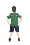 Toddler Boy's Cotton Short Half Sleeve T-Shirt Green (6 Months - 6 Years)