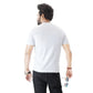 Men’s Short Sleeve Cotton Graphic White T-shirt