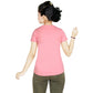 Girl’s Blossom Panda Print Cotton Pink T-shirt (3 – 9 Years)