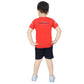 Toddler Boy's Cotton Short Half Sleeve T-Shirt and Short Combo Set (6 Months - 4 Years)