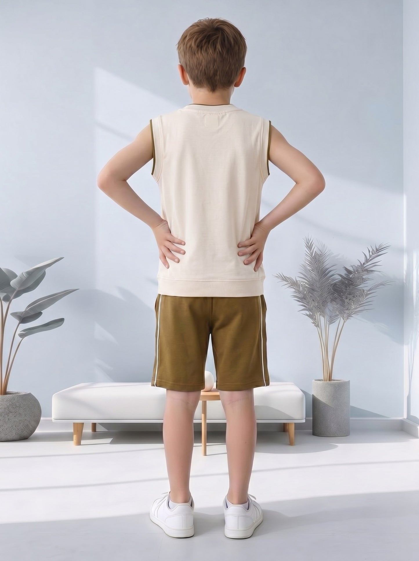 Kids half sleeve t-shirt and pant combo - Design Think29