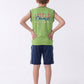 Kids half sleeve t-shirt and pant combo - Design SPEED