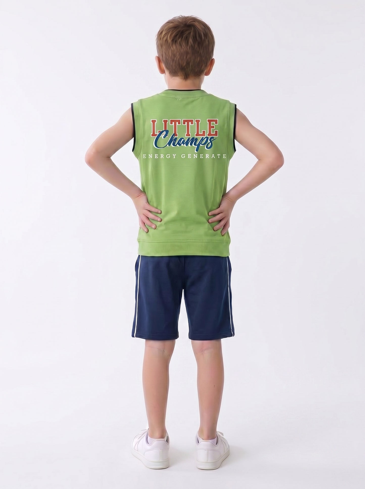 Kids half sleeve t-shirt and pant combo - Design SPEED