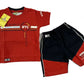 Toddler Boy's Cotton Short Half Sleeve T-Shirt and Short Combo Set (6 Months - 4 Years)