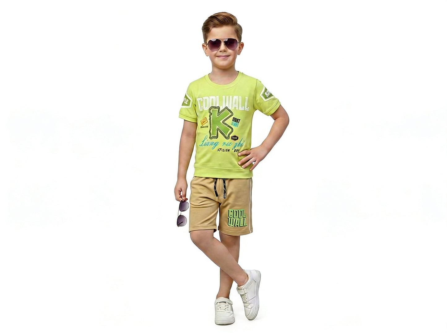 Kids half sleeve t-shirt and pant combo