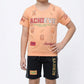Toddler Boy's Cotton Short Half Sleeve Red T-Shirt