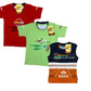 Boys Cotton Sleeve T-shirt 3 Set (3 Years - 9 Years)