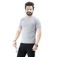 Men’s Short Sleeve Cotton Gray T-shirt