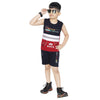 Toddler Boy's Cotton Sleeveless Top Tank Maroon T-shirt (6 Months - 7 Years)