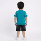 Kids half sleeve t-shirt and RFD-pant combo - Design Super5