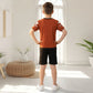 Kids half sleeve t-shirt and pant combo - Design Weapon