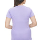 Ayu Elite Fashion Women Regular Fit Violet T-Shirt