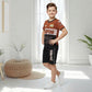 Kids half sleeve t-shirt and pant combo - Design Weapon