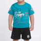 Kids half sleeve t-shirt and RFD-pant combo - Design Super5