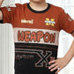 Kids half sleeve t-shirt and pant combo - Design Weapon