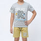 Kids half sleeve t-shirt and pant combo