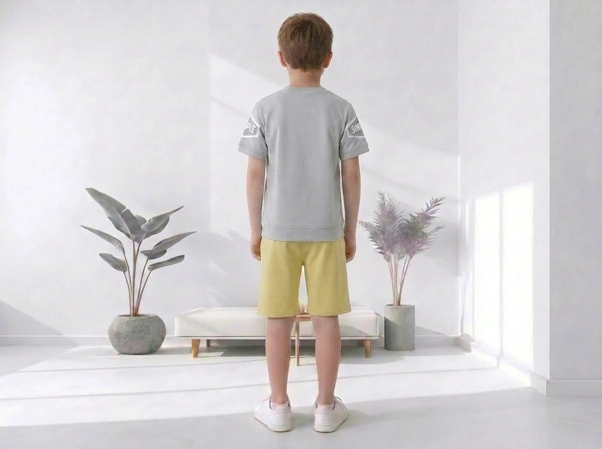 Kids half sleeve t-shirt and pant combo