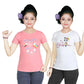 Girl's Cotton Sleeve T-shirt 2 Set (3 Years - 9 Years)