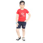Toddler Boy's Cotton Short Half Sleeve T-Shirt and Short Combo Set (4 - 7 Years)