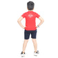 Toddler Boy's Cotton Short Half Sleeve T-Shirt and Short Combo Set (4 - 7 Years)