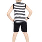 Toddler Boy's Cotton Sleeveless T-Shirt and Short Combo Set (6 Months - 8 Years)