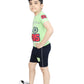 Toddler Boy's Cotton Short Half Sleeve T-Shirt and Short Combo Set (4 - 7 Years)