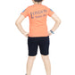 Toddler Boy's Cotton Short Half Sleeve T-Shirt and Short Combo Set (4 - 7 Years)