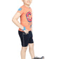 Toddler Boy's Cotton Short Half Sleeve T-Shirt and Short Combo Set (4 - 7 Years)